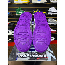 Load image into Gallery viewer, AIR KIY METALLIC SILVER PURPLE sz 9.5 BRAND NEW
