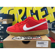 Load image into Gallery viewer, nike sb dunk low university red gum 2024 sz 10.5 BRAND NEW
