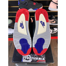 Load image into Gallery viewer, AIR JORDAN 4 RARE AIR (GOLD LETTERING) SZ 13 BRAND NEW
