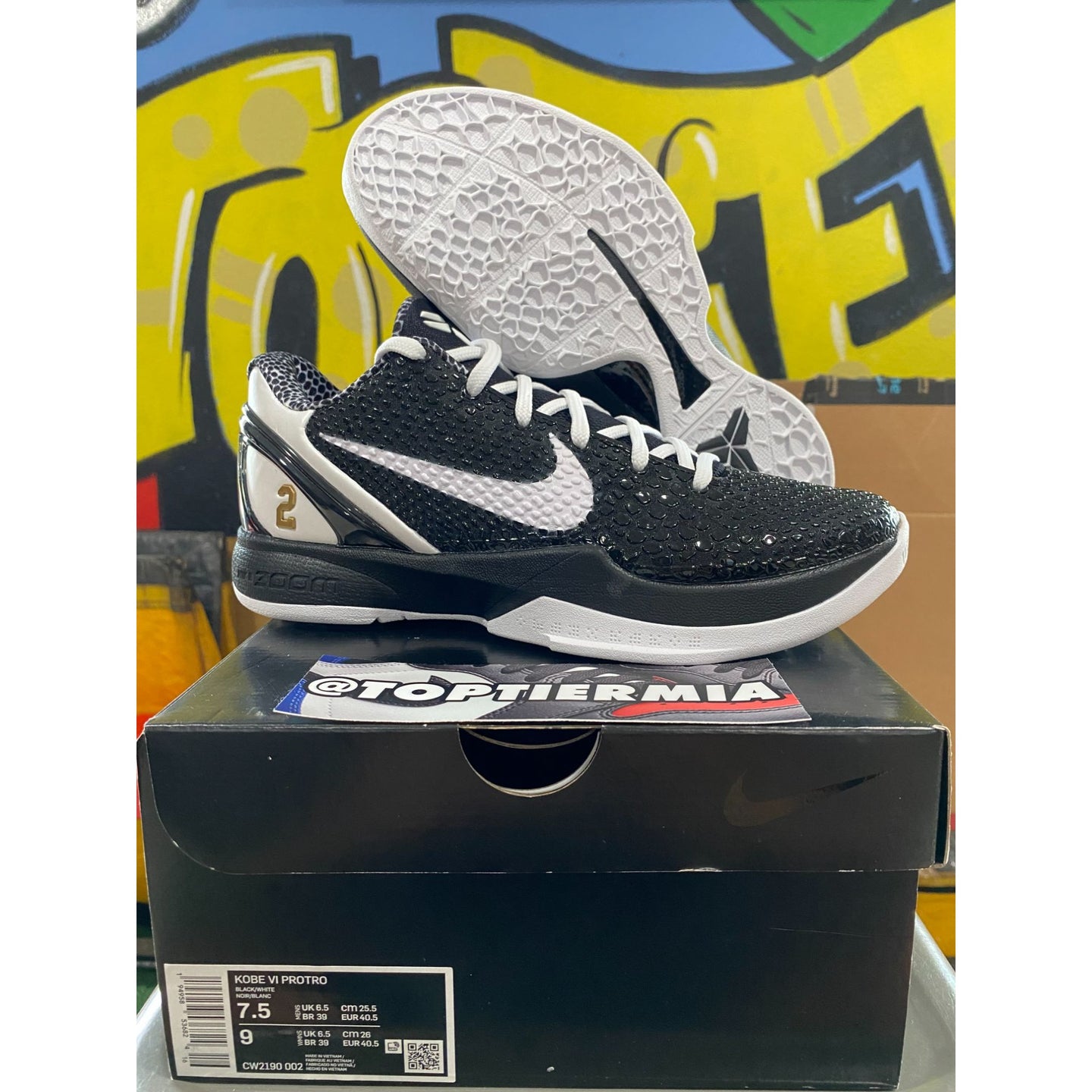 kobe 6 protro mambacita sweet 16 2022 sz 7.5 BRAND NEW