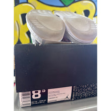 Load image into Gallery viewer, air jordan 3 pure white 2018 sz 8.5

