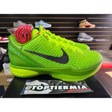 Load image into Gallery viewer, KOBE 6 PROTRO GRINCH  2020 SZ 9 BRAND NEW
