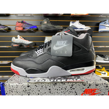 Load image into Gallery viewer, AIR JORDAN 4 BRED REIMAGINED SZ 12 BRAND NEW
