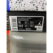 Load image into Gallery viewer, AIR JORDAN 4 BRED REIMAGINED SZ 12 BRAND NEW
