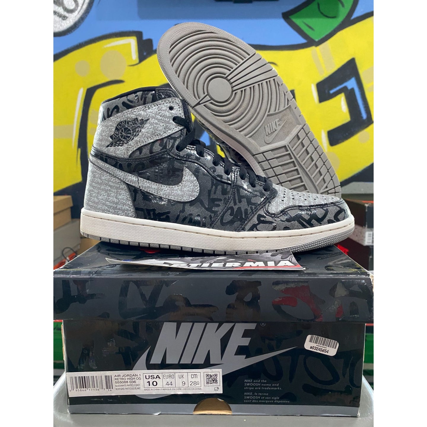 air jordan 1 high og rebellionaire 2022 sz 10