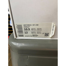 Load image into Gallery viewer, AIR FORCE 1 X OFF WHITE LOW LEMONADE SZ 10.5

