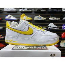 Load image into Gallery viewer, nike air force 1 low kobe bryant lakers home sz 13

