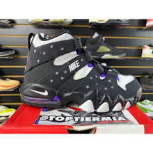 Load image into Gallery viewer, NIKE AIR MAX CB 94 BLACK WHITE PURPLE  SZ 6Y
