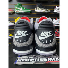 Load image into Gallery viewer, AIR JORDAN 3 BLACK CEMENT SZ 13
