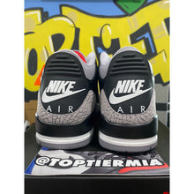 Load image into Gallery viewer, air jordan 3 black cement 2024 sz 12 BRAND NEW
