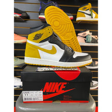 Load image into Gallery viewer, AIR JORDAN 1 HIGH YELLOW OCHRE SZ 11 BRAND NEW
