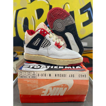 Load image into Gallery viewer, sky jordan 4 fire red 1989 sz 9.5c BRAND NEW
