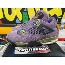 Load image into Gallery viewer, AIR JORDAN 4 CANYON PURPLE USED SZ 9.5W / 8M
