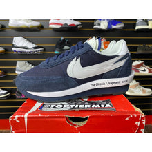 Load image into Gallery viewer, NIKE LD WAFFLE SF SACAI FRAGMENT BLUE VOID SZ 11
