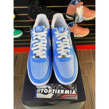 Load image into Gallery viewer, AIR FORCE 1 '07 LV8 PSYCHIC BLUE PATENT SZ 9.5 BRAND NEW
