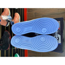 Load image into Gallery viewer, AIR FORCE 1 '07 LV8 PSYCHIC BLUE PATENT SZ 9.5 BRAND NEW

