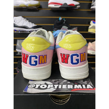 Load image into Gallery viewer, BAPESTA LOW M1 SHARK FACE PINK SZ 8
