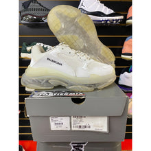 Load image into Gallery viewer, BALENCIAGA TRIPLE S CLEAR SOLE WHITE SZ 10
