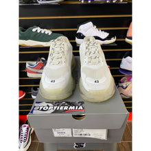 Load image into Gallery viewer, BALENCIAGA TRIPLE S CLEAR SOLE WHITE SZ 10
