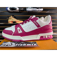 Load image into Gallery viewer, LOUIS VUITTON TRAINERS FUCHSIA PINK SZ 7UK / 8M
