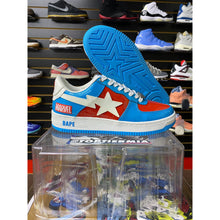 Load image into Gallery viewer, A BATHING APE BAPESTA X MARVEL COMICS CAPTAIN AMERICA SZ 8.5
