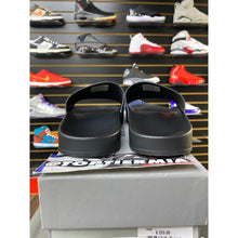 Load image into Gallery viewer, balenciaga pool slide white black sz 44eu/11us
