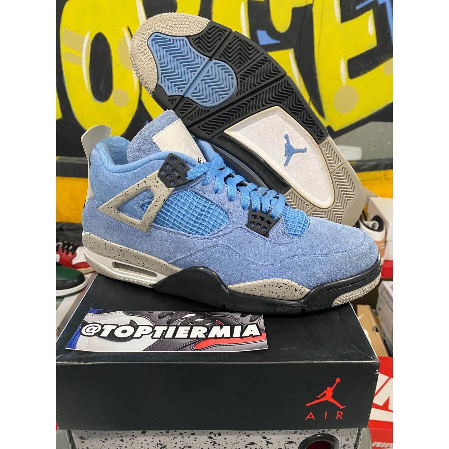 AIR JORDAN 4 UNIVERSITY BLUE 2021 SIZE 11