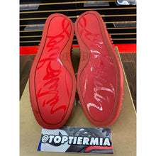 Load image into Gallery viewer, CHRISTIAN LOUBOUTIN RED SUEDE SPIKES sz 41 / 8
