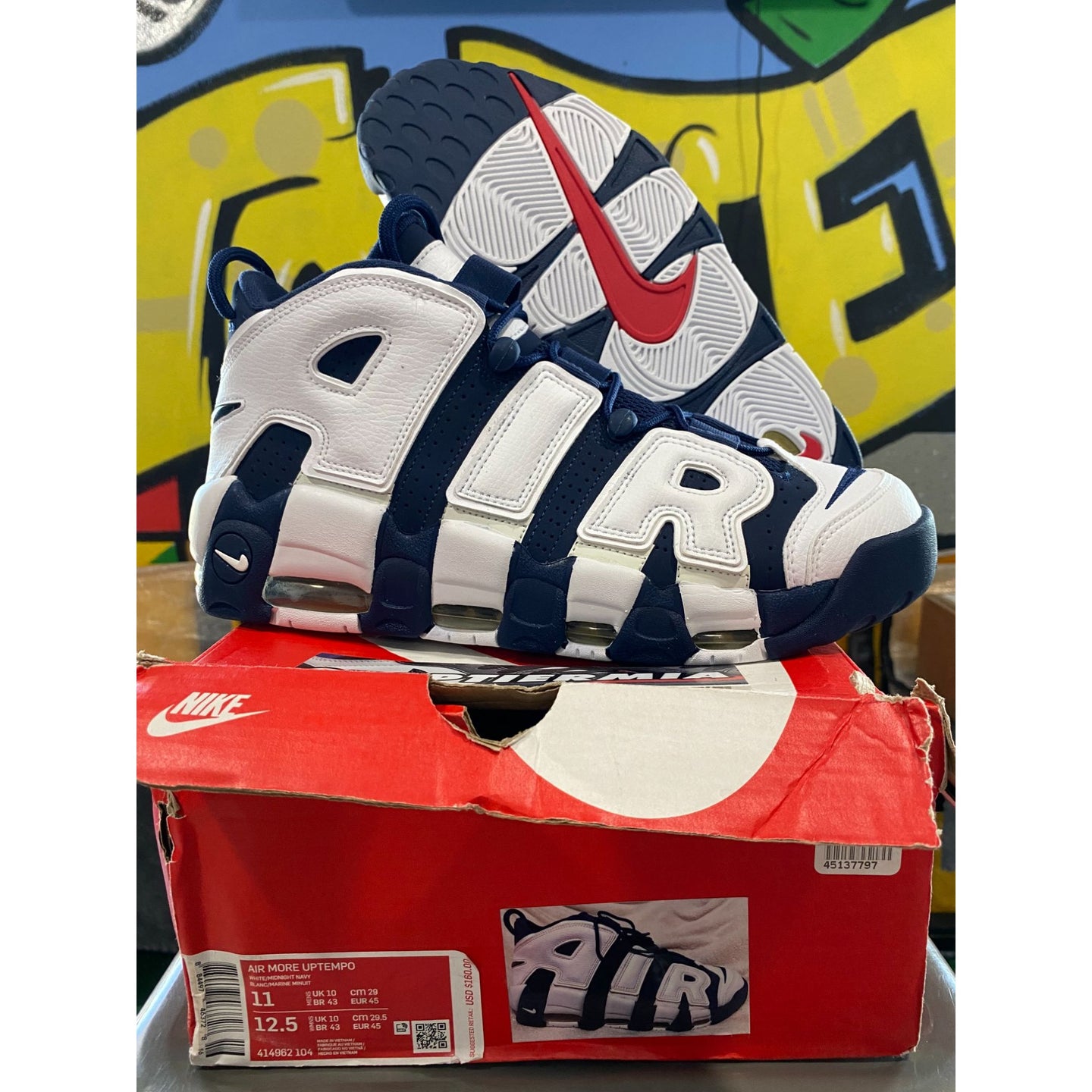 nike uptempo olympic 2020 sz 11 BRAND NEW