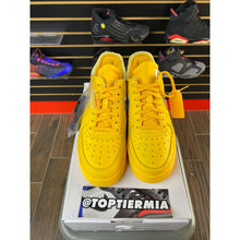 Load image into Gallery viewer, AIR FORCE 1 X OFF WHITE LOW LEMONADE SZ 6
