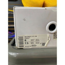 Load image into Gallery viewer, AIR FORCE 1 X OFF WHITE LOW LEMONADE SZ 6

