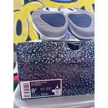 Load image into Gallery viewer, air jordan 3 midnight navy 2023 sz 8.5
