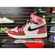 Load image into Gallery viewer, AIR JORDAN 1 HIGH OG SPIDERMAN ACROSS THE SPIDER-VERSE SZ 9
