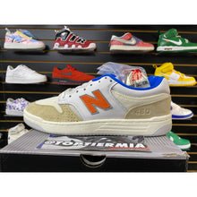 Load image into Gallery viewer, New Balance Numeric 480 Kith Madison Square Garden Tan Orange sz 8.5 BRAND NEW
