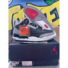 Load image into Gallery viewer, air jordan 3 black cement 2018 sz 8.5
