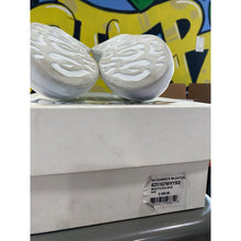 Load image into Gallery viewer, alexander mcqueen oversized sneaker white silver crocodile 2020 sz 44eu/11us
