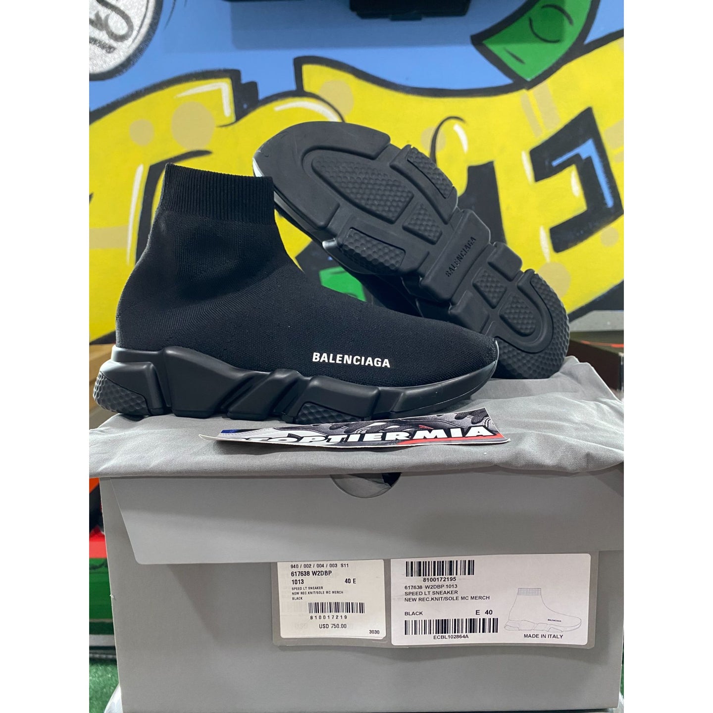balenciaga speed black 2021 sz 7US BRAND NEW
