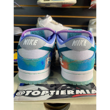 Load image into Gallery viewer, NIKE SB DUNK LOW X FUTURA BLEACHD AQUA SZ 7 BRAND NEW

