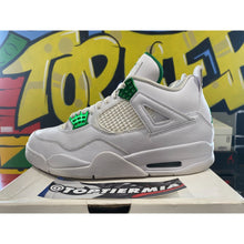 Load image into Gallery viewer, air jordan 4 green metallic 2020 sz 9.5
