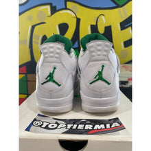 Load image into Gallery viewer, air jordan 4 green metallic 2020 sz 9.5
