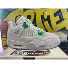 Load image into Gallery viewer, air jordan 4 green metallic 2020 sz 9.5
