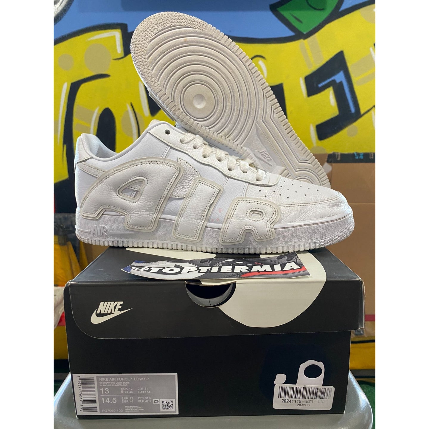 nike air force 1 low cpfm cactus plant flea market white 2024 sz 13