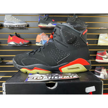 Load image into Gallery viewer, AIR JORDAN 6 BLACK INFRARED SZ 10.5
