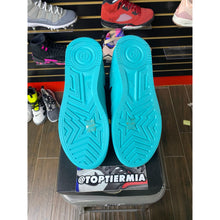 Load image into Gallery viewer, A BATHING APE BAPESTA #1 TURQUOISE BLUE BLACK SZ 8.5 BRAND NEW
